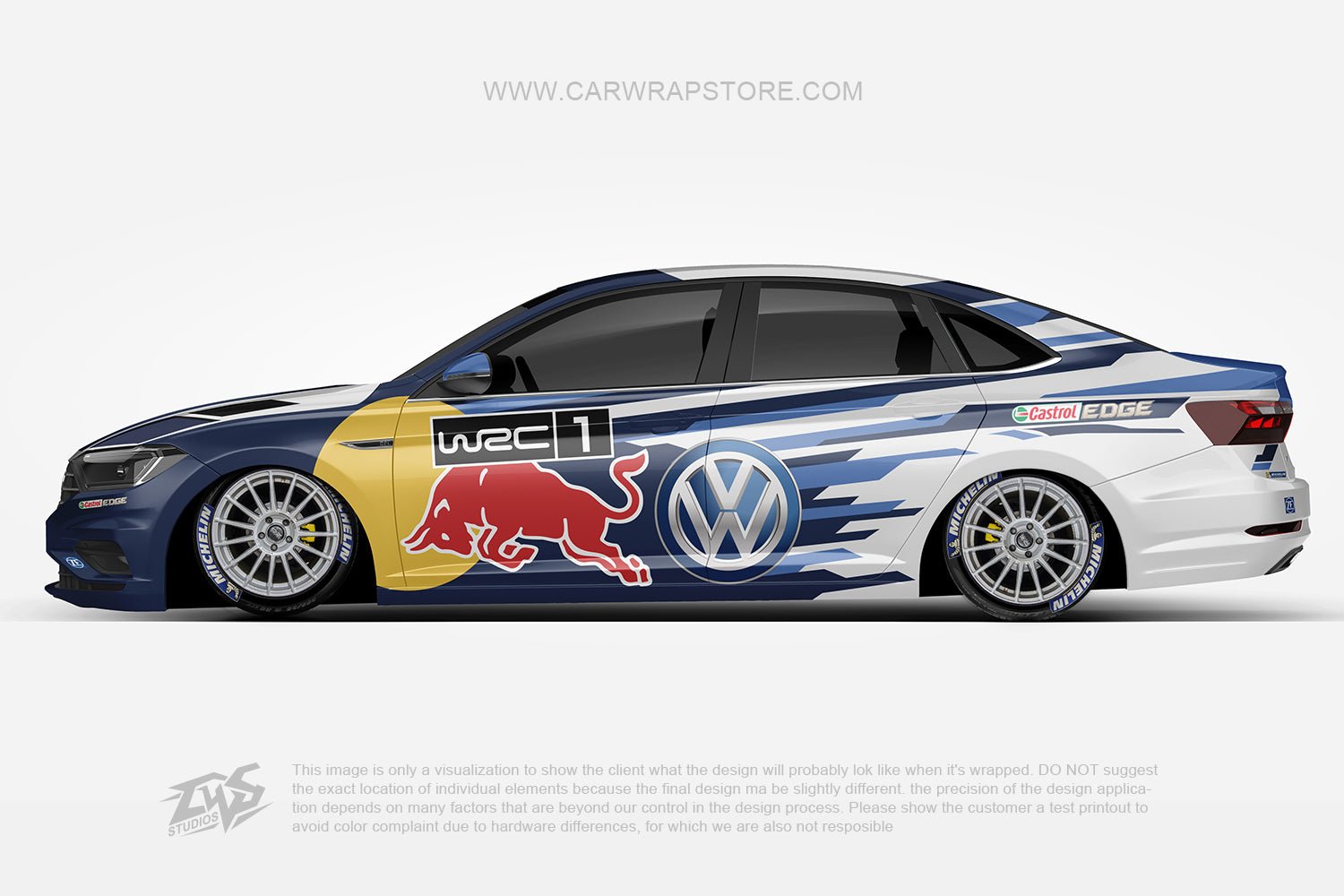 Red Bull Racing Full Wrap【Racing-01】 - Car Wrap Store