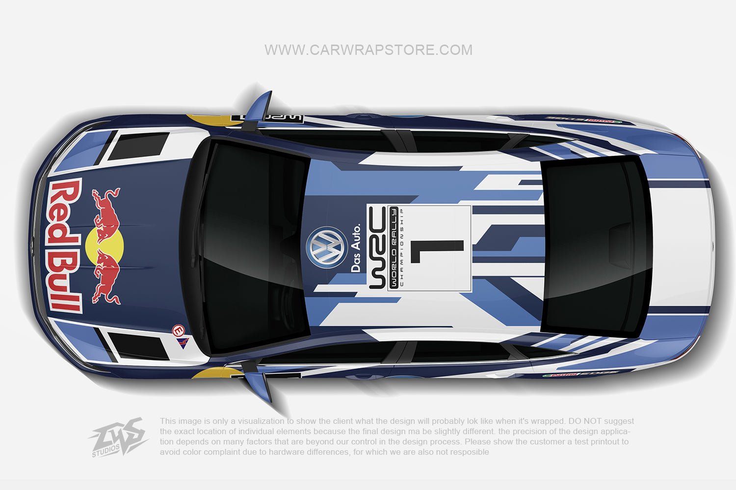 Red Bull Racing Full Wrap【Racing-01】 - Car Wrap Store