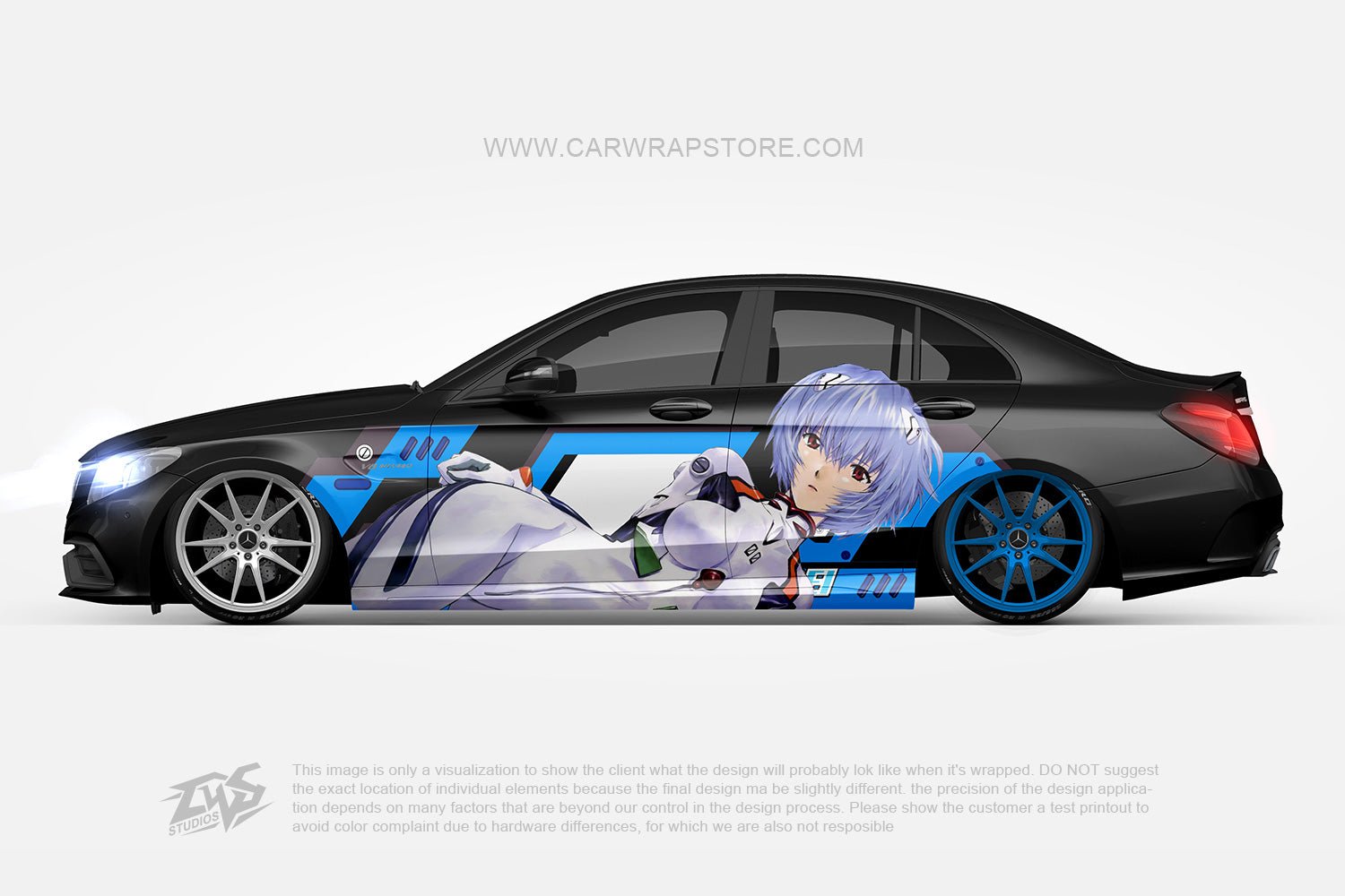 Rei Ayanami Neon Genesis Evangelion【EVA-03】 - Car Wrap Store