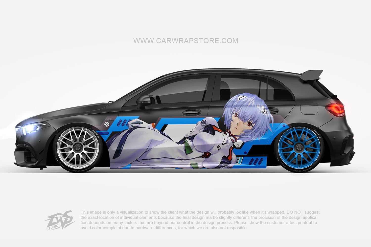 Rei Ayanami Neon Genesis Evangelion【EVA-03】 - Car Wrap Store
