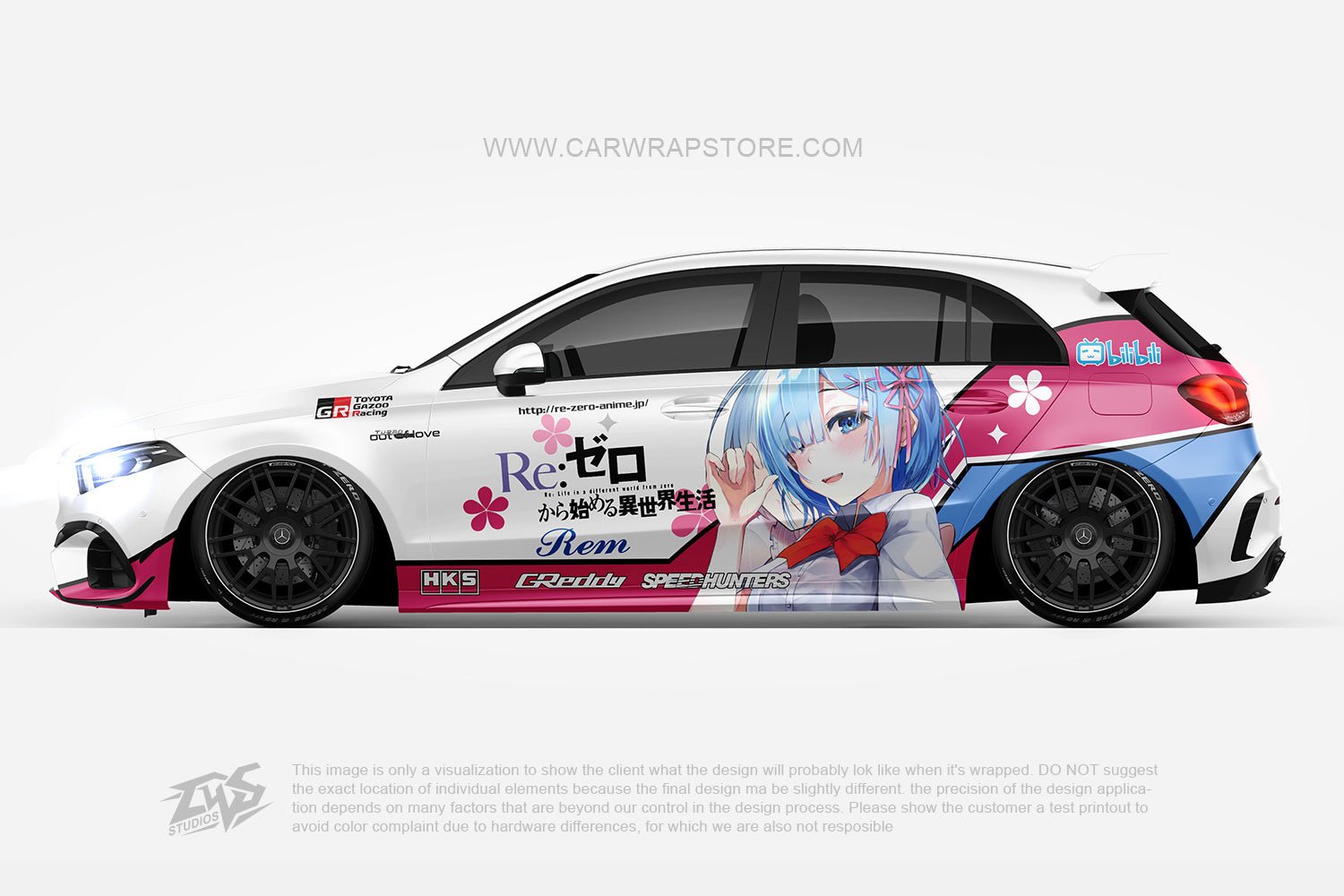 Rem Re:Zero -Death or Kiss-【DS-15】 - Car Wrap Store