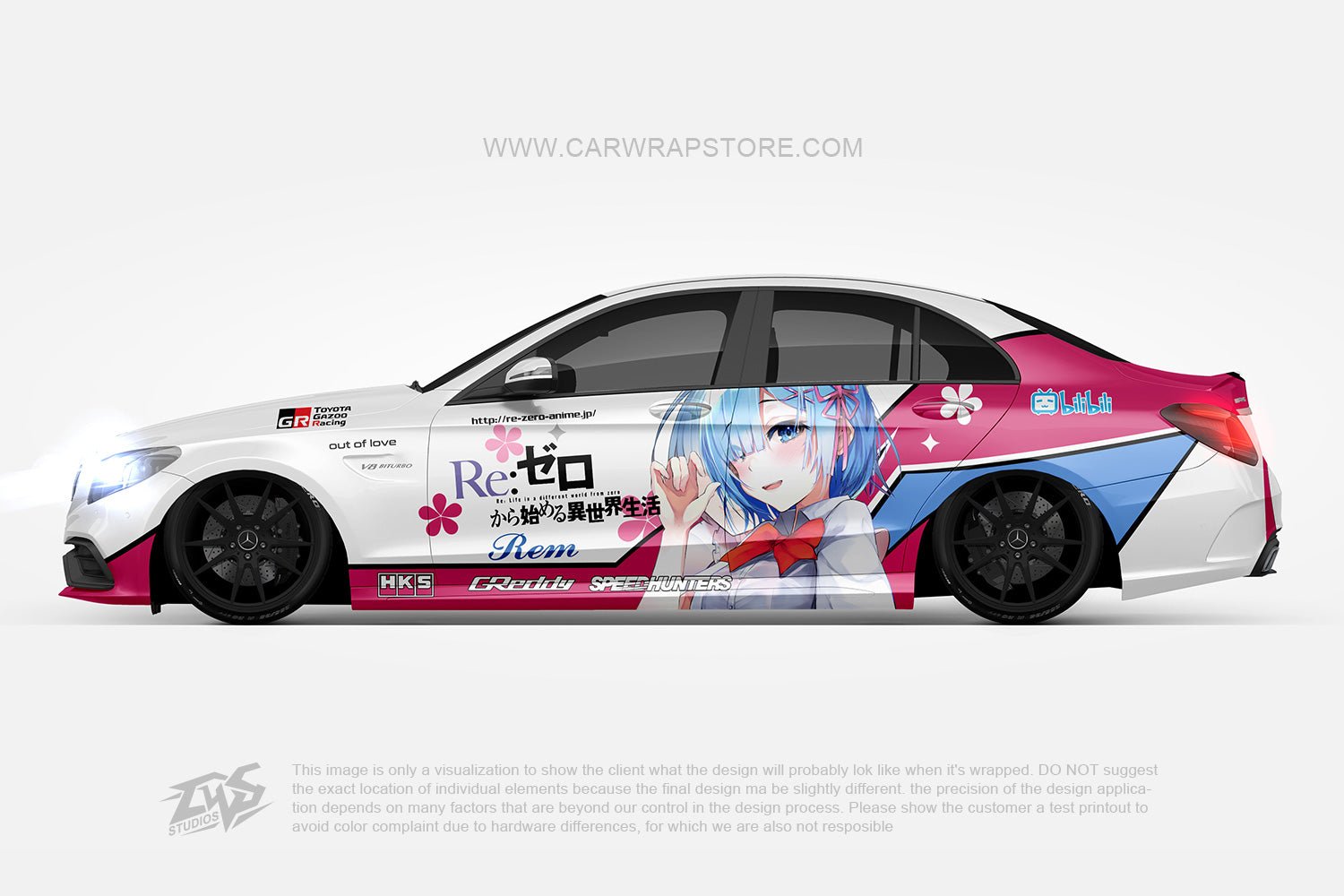 Rem Re:Zero -Death or Kiss-【DS-15】 - Car Wrap Store