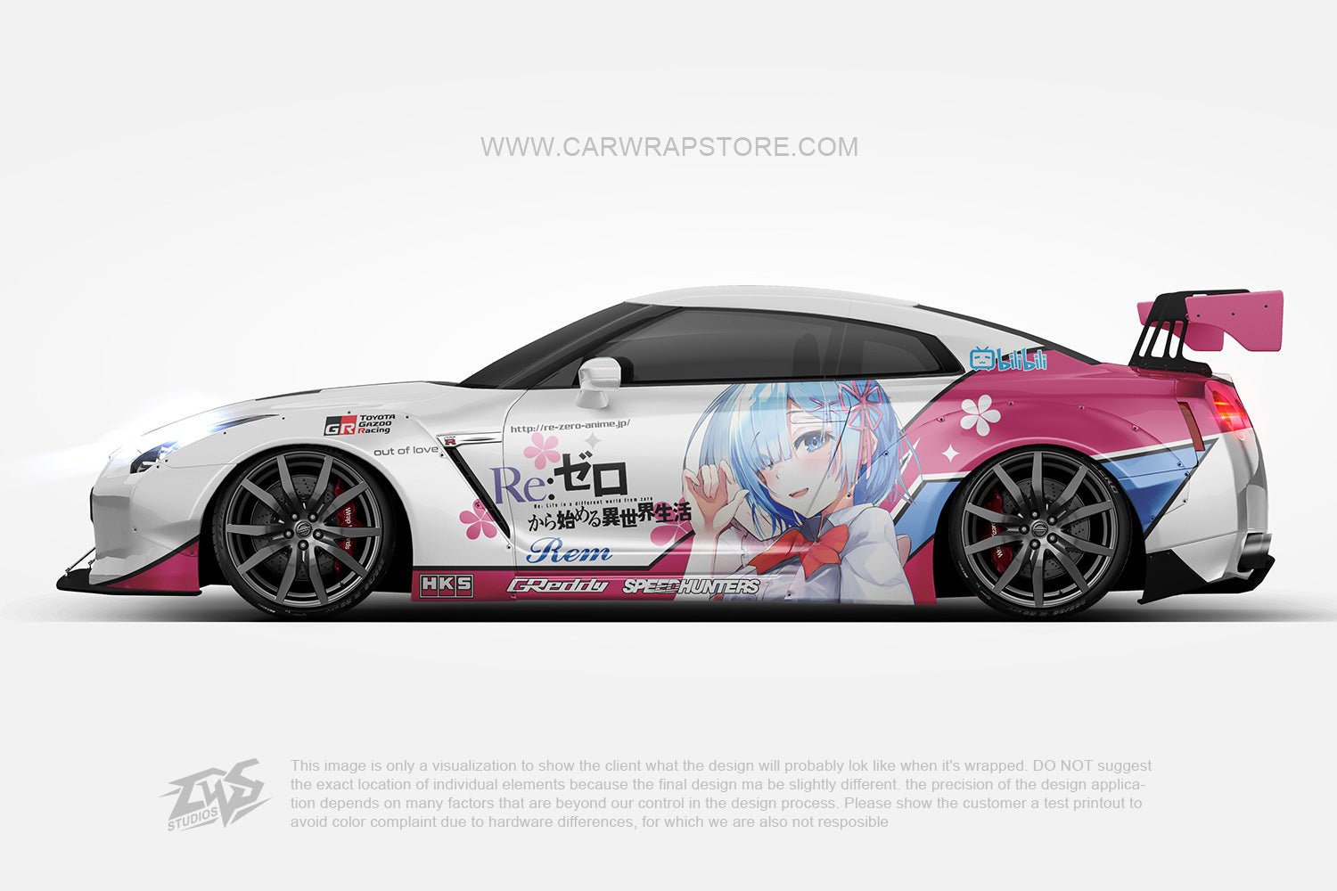 Rem Re:Zero -Death or Kiss-【DS-15】 - Car Wrap Store
