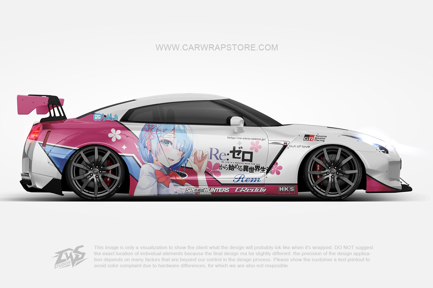 Rem Re:Zero -Death or Kiss-【DS-15】 - Car Wrap Store