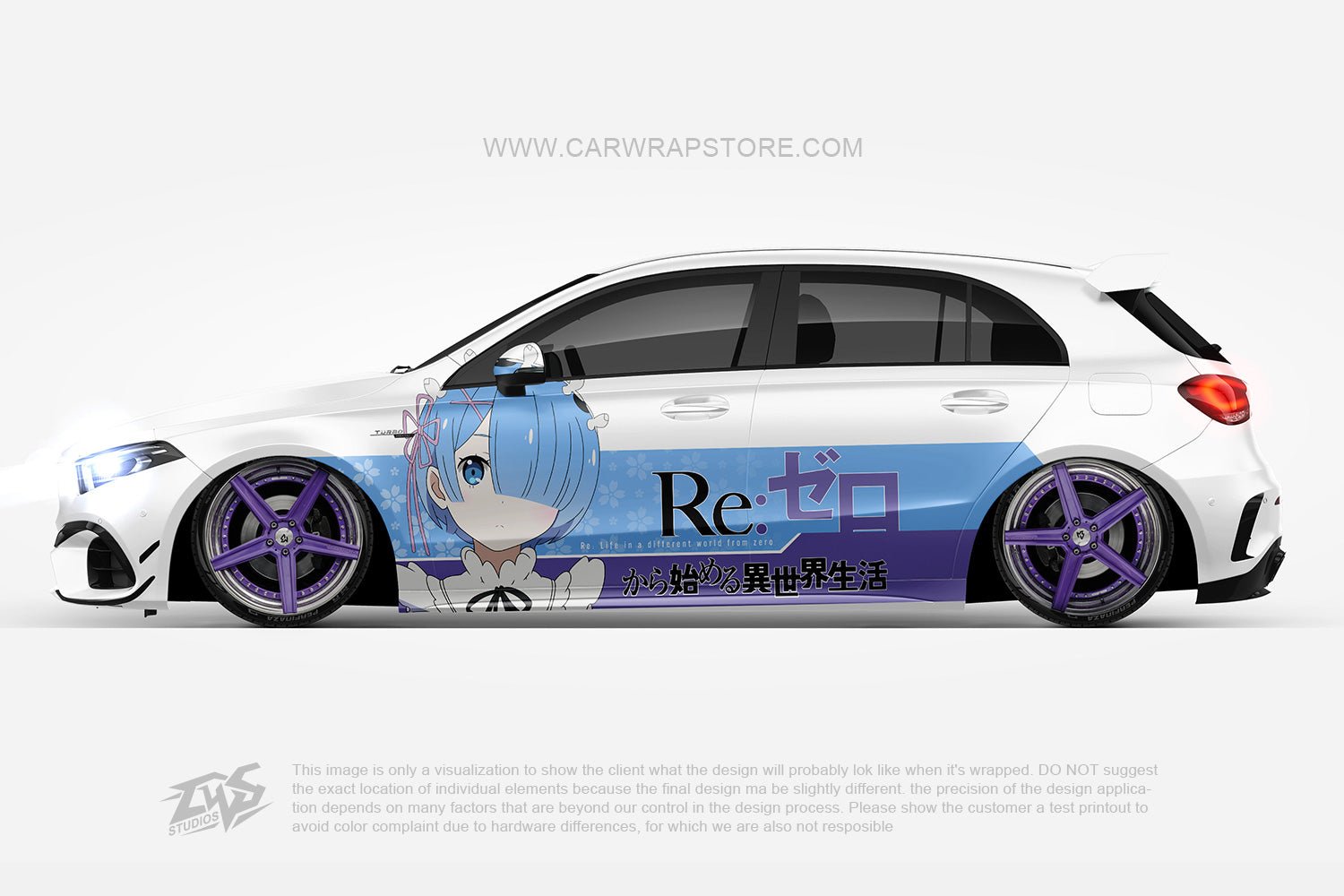 Rem Re:Zero -Death or Kiss-【RE-01】 - Car Wrap Store