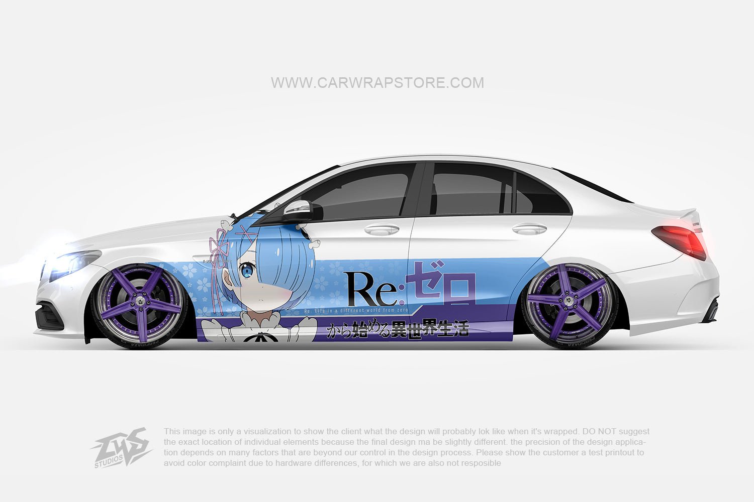 Rem Re:Zero -Death or Kiss-【RE-01】 - Car Wrap Store