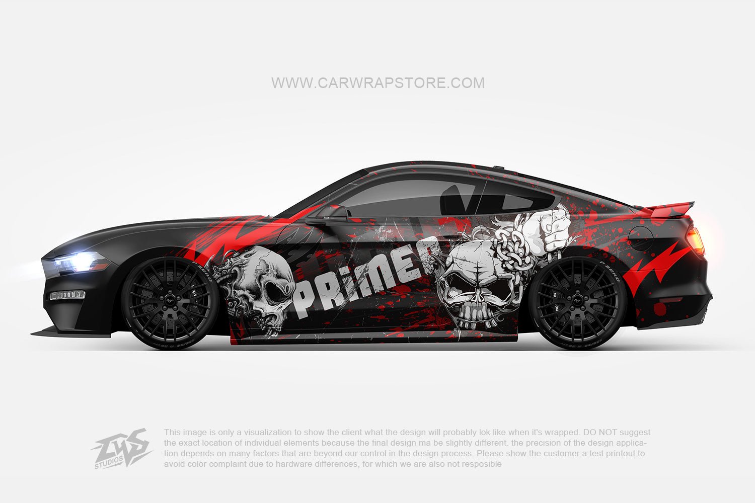 Skulls【SK-03】 - Car Wrap Store