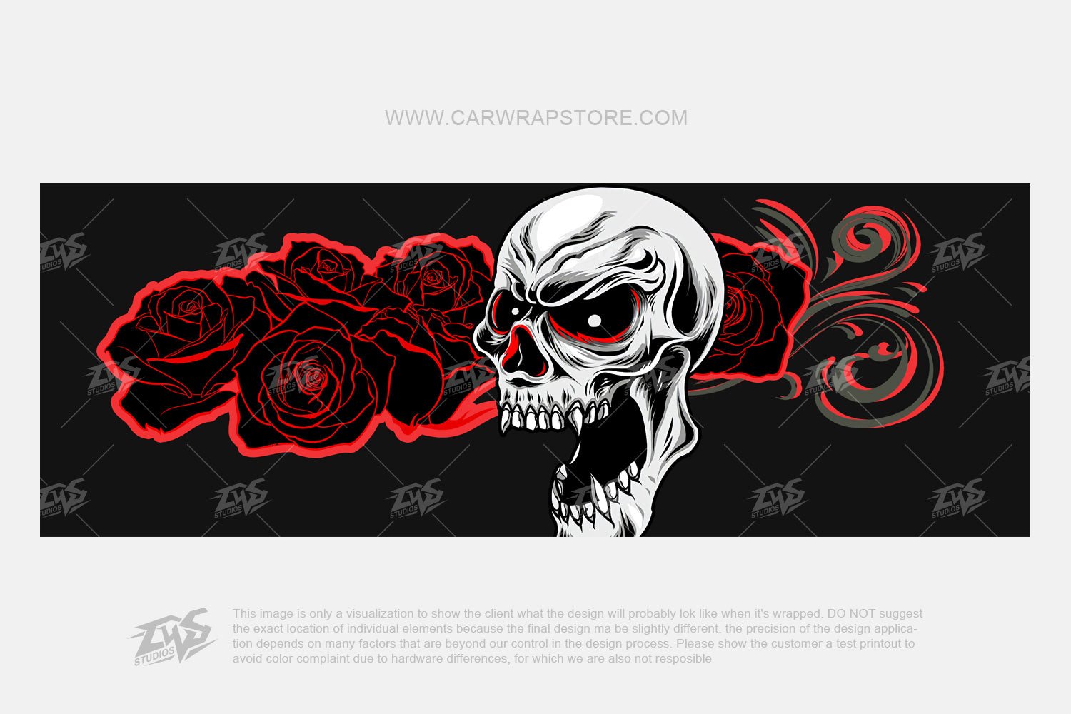 Skulls【SK-04】 - Car Wrap Store