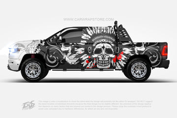Skulls【SK-07】 - Car Wrap Store