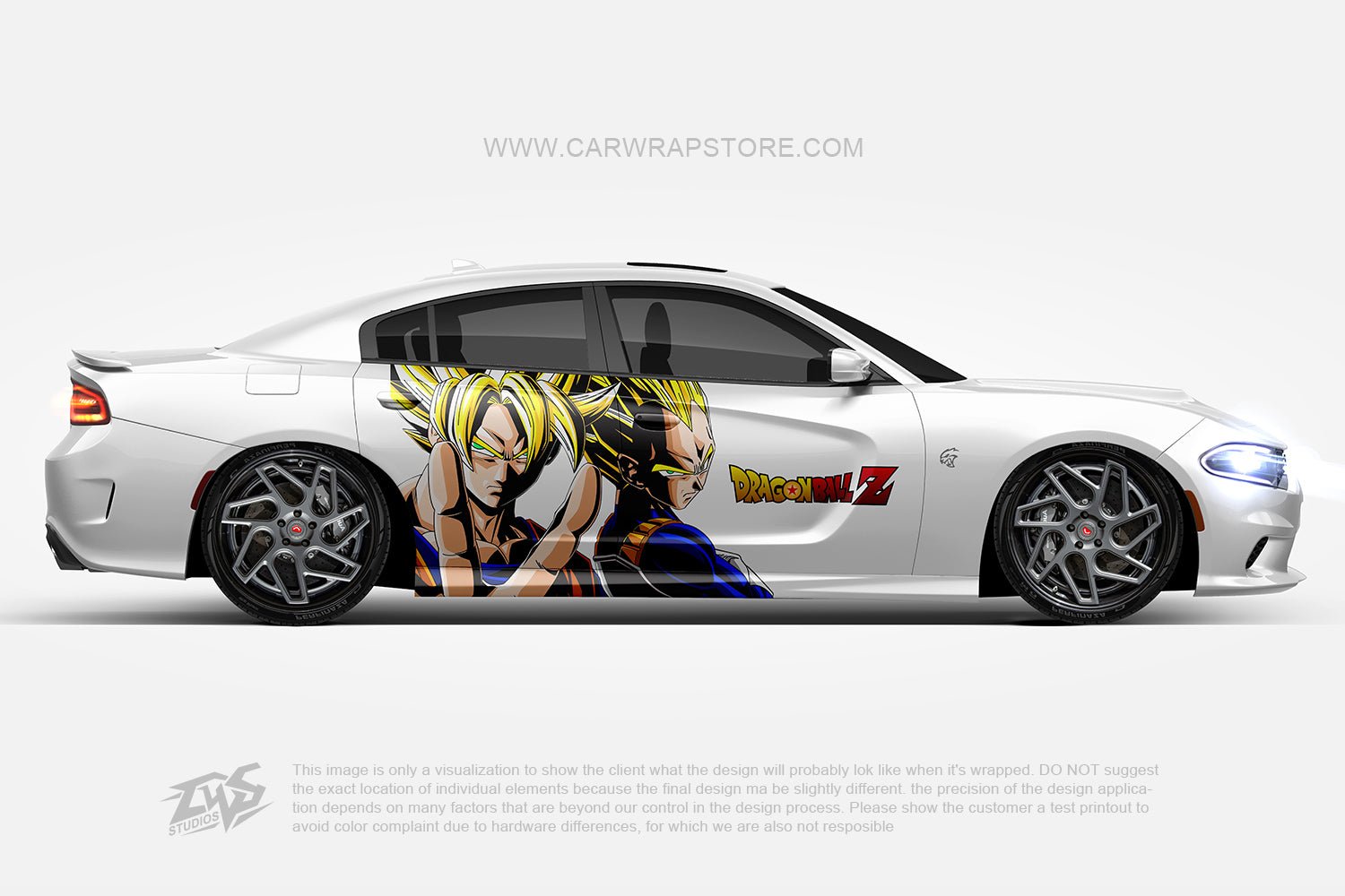 Son Goku and Vegeta【DBZ-15】 - Car Wrap Store