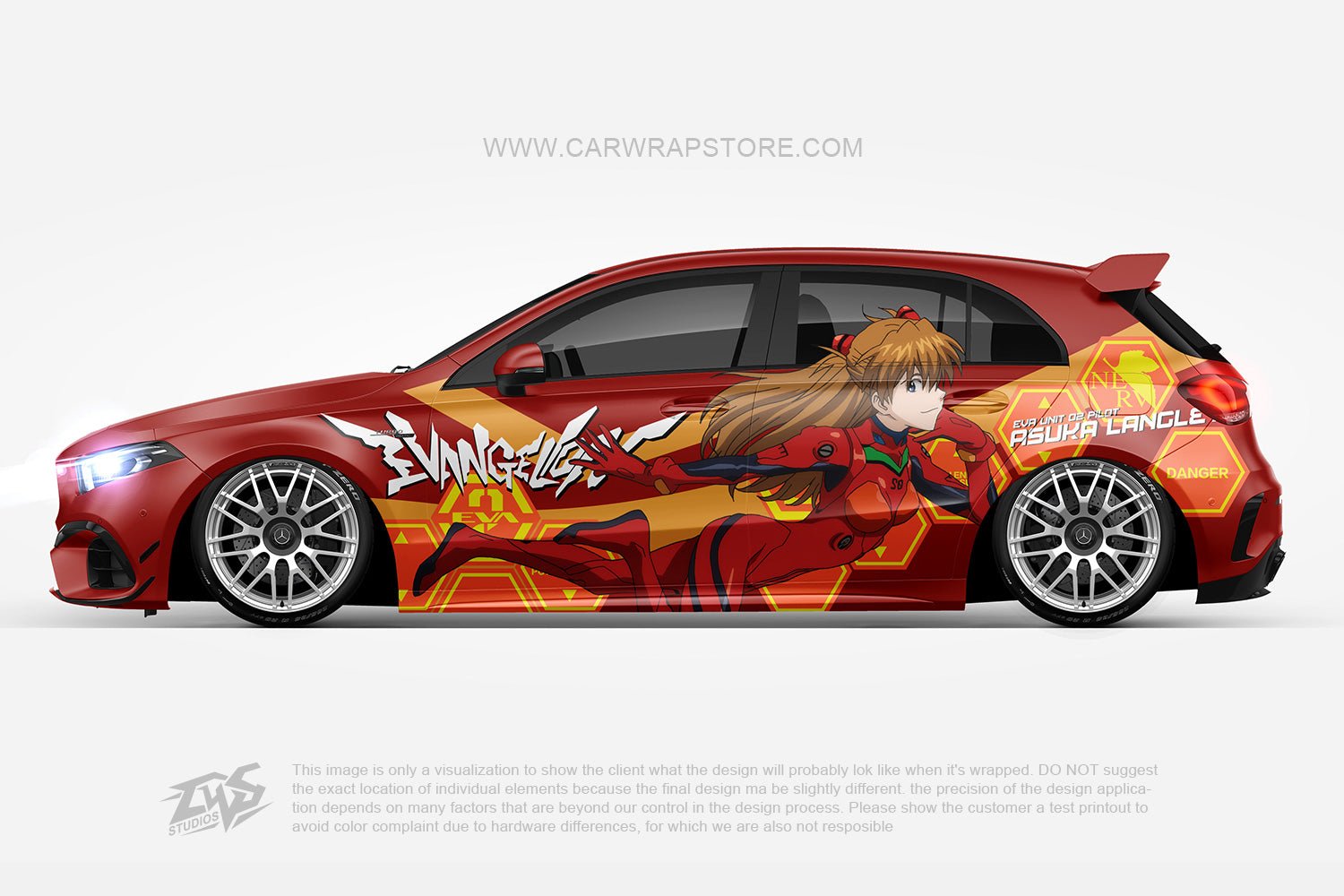 Soryu Asuka Langley Neon Genesis Evangelion【EVA-02】 - Car Wrap Store
