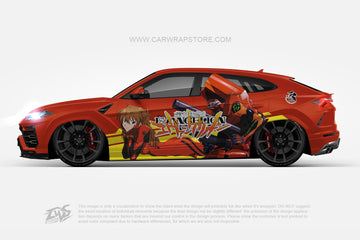 Soryu Asuka Langley Neon Genesis Evangelion【EVA-05】 - Car Wrap Store