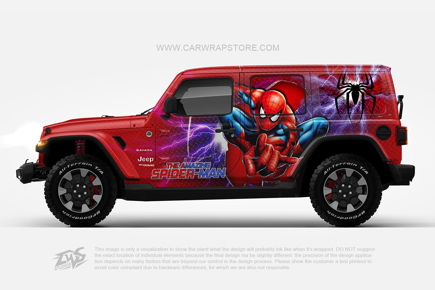 Spiderman【SP-10】 - Car Wrap Store