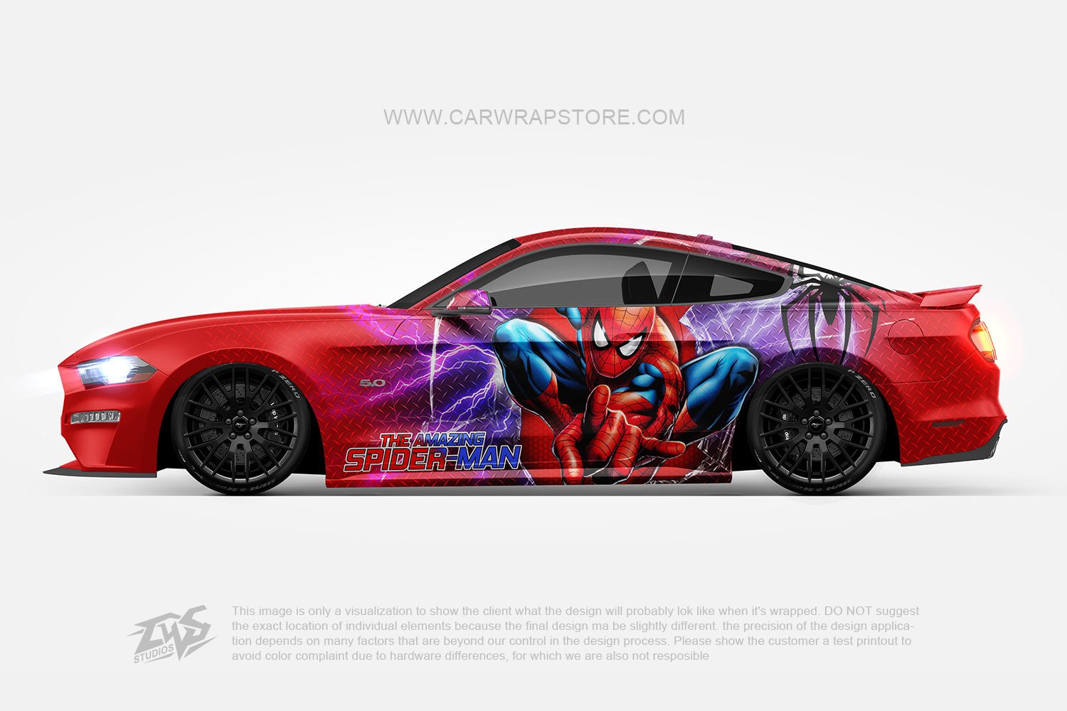 Spiderman【SP-10】 - Car Wrap Store