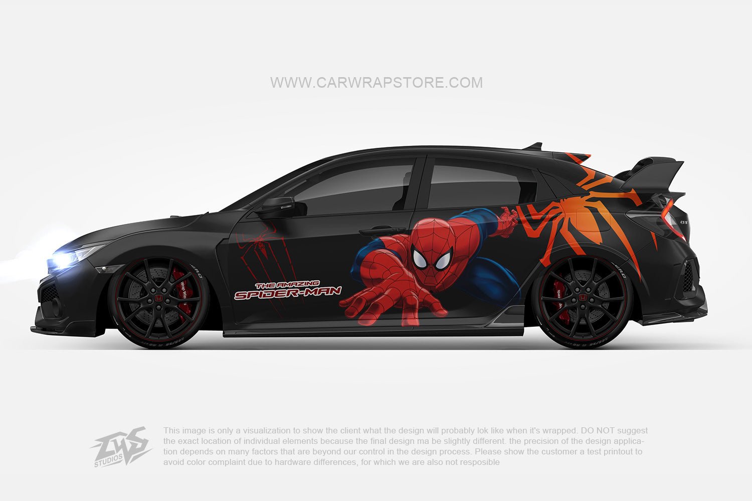 Spiderman【SP-12】 - Car Wrap Store