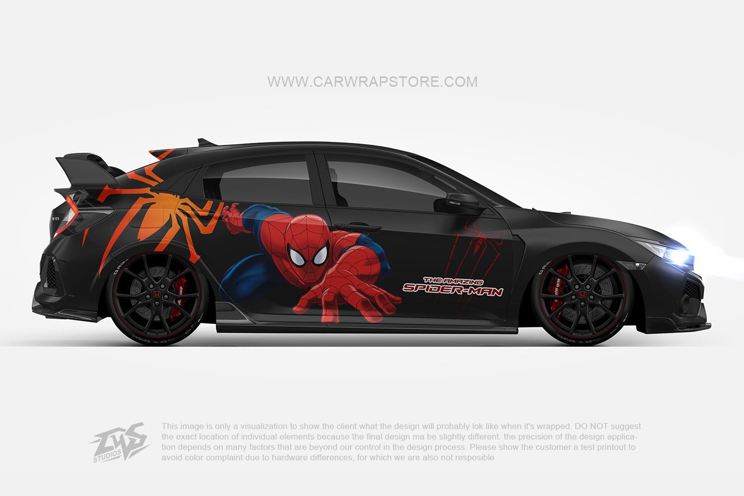 Spiderman【SP-12】 - Car Wrap Store