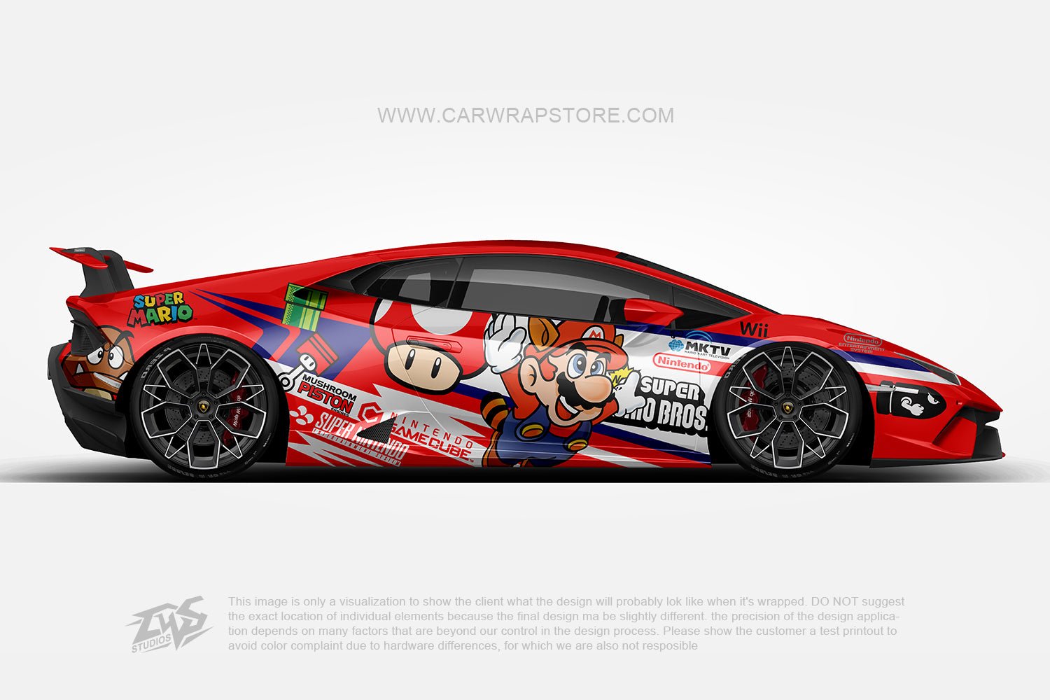 Super Mario【SMario-01】 - Car Wrap Store