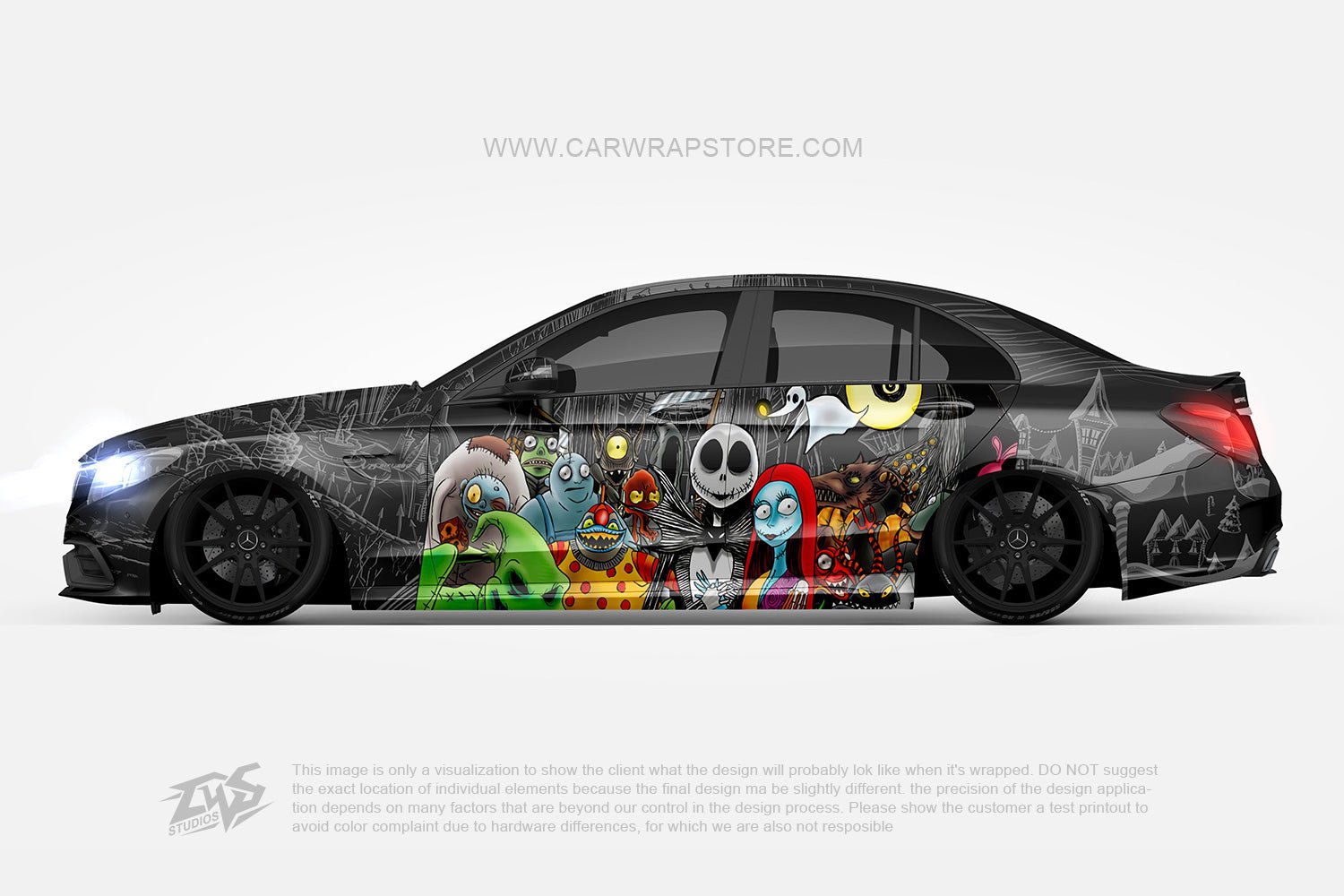 The Nightmare Before Christmas【NBC-01】 - Car Wrap Store