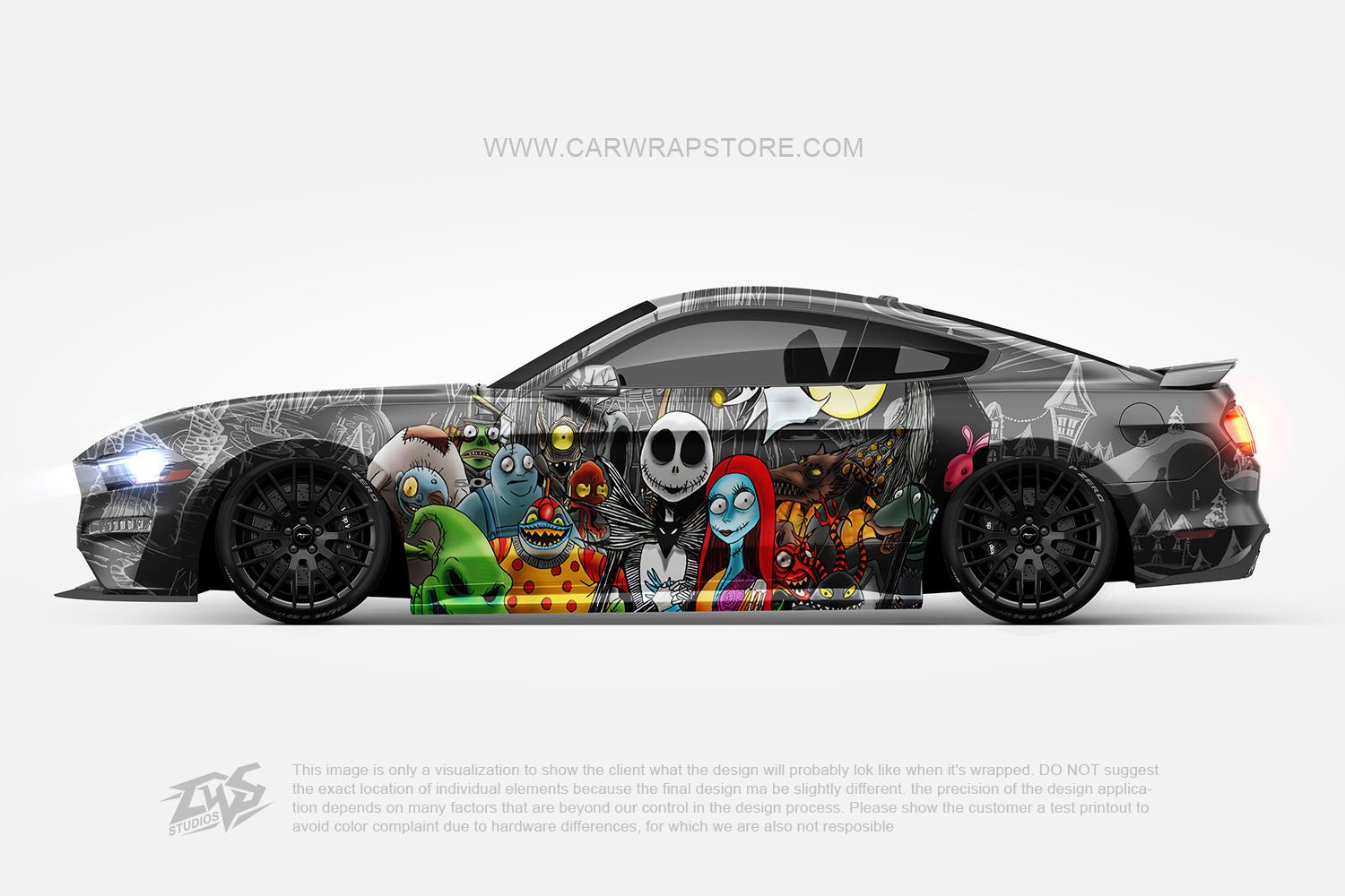 The Nightmare Before Christmas【NBC-01】 - Car Wrap Store