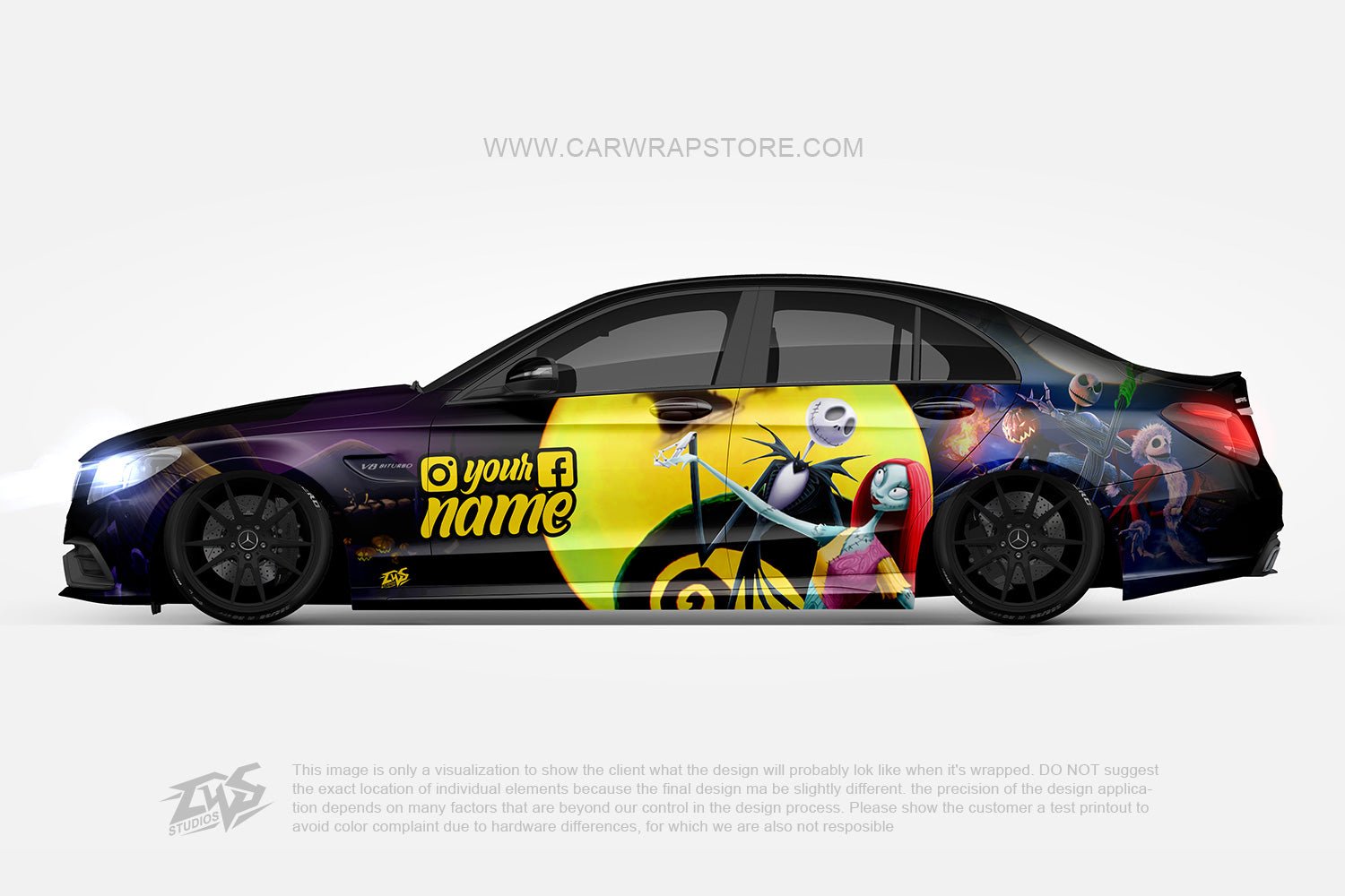 The Nightmare Before Christmas【NBC-02】 - Car Wrap Store