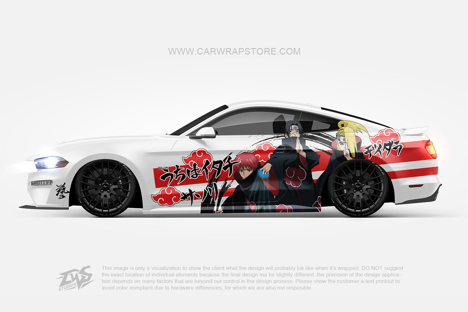 Uchiha Itachi Sasori Deidara Naruto【NA-10】 - Car Wrap Store