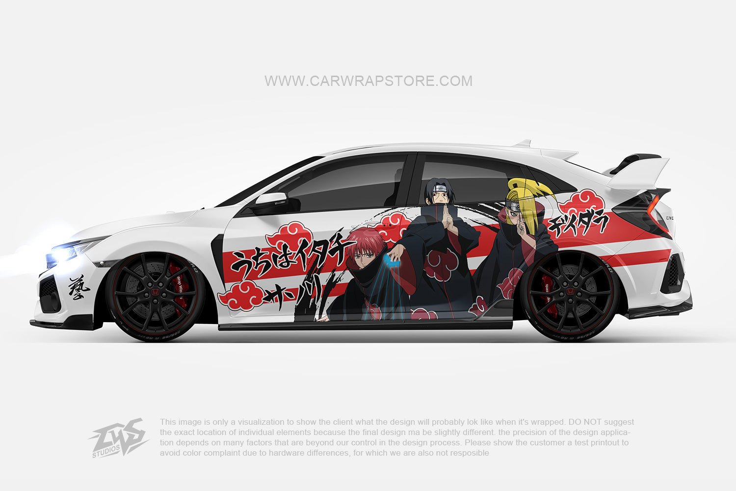 Uchiha Itachi Sasori Deidara Naruto【NA-10】 - Car Wrap Store