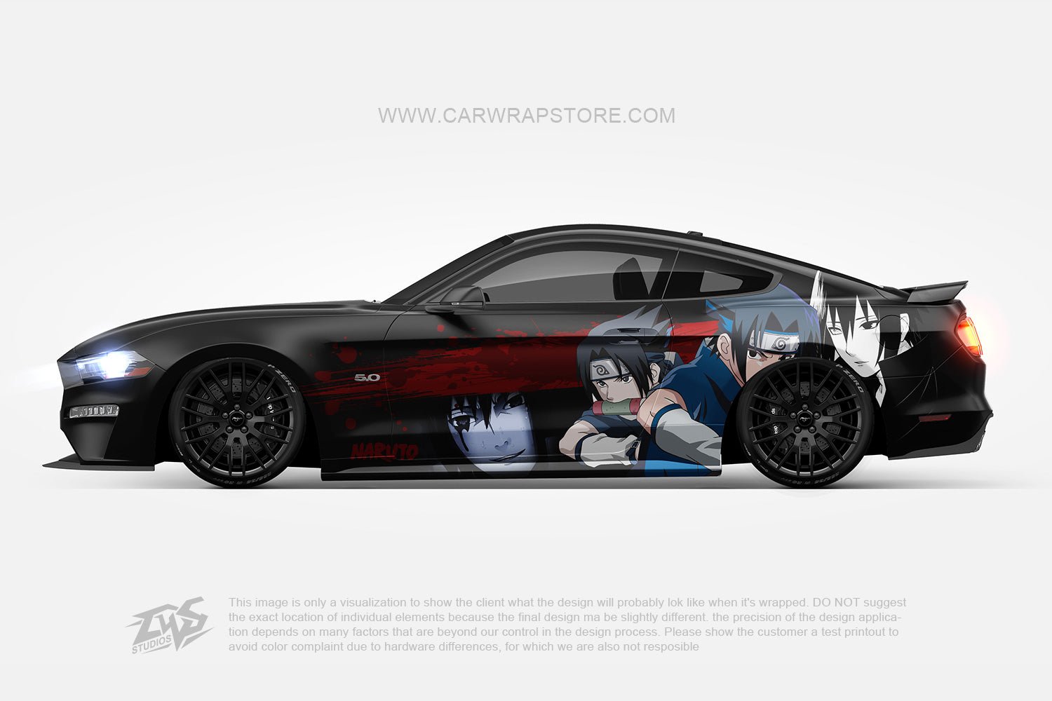 Uchiha Sasuke Naruto【NA-08】 - Car Wrap Store