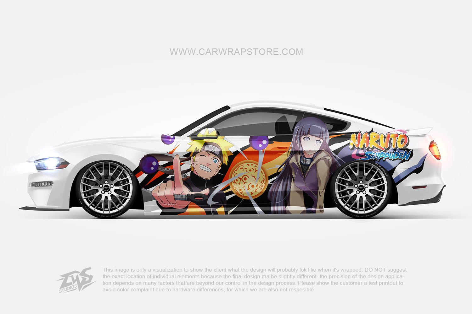 Uzumaki Naruto Hyuuga Hinata Naruto【NA-01】 - Car Wrap Store