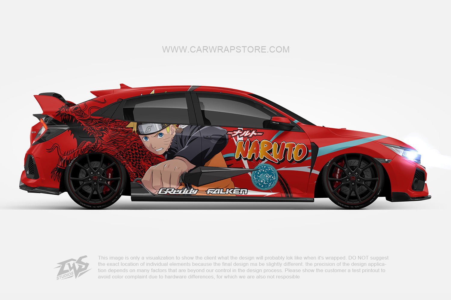 Uzumaki Naruto Naruto【NA-09】 - Car Wrap Store