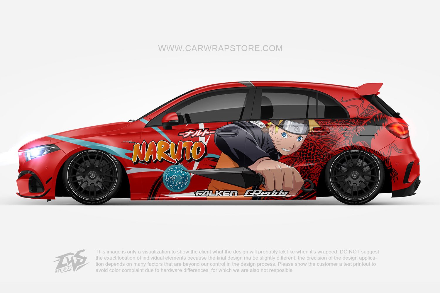 Uzumaki Naruto Naruto【NA-09】 - Car Wrap Store