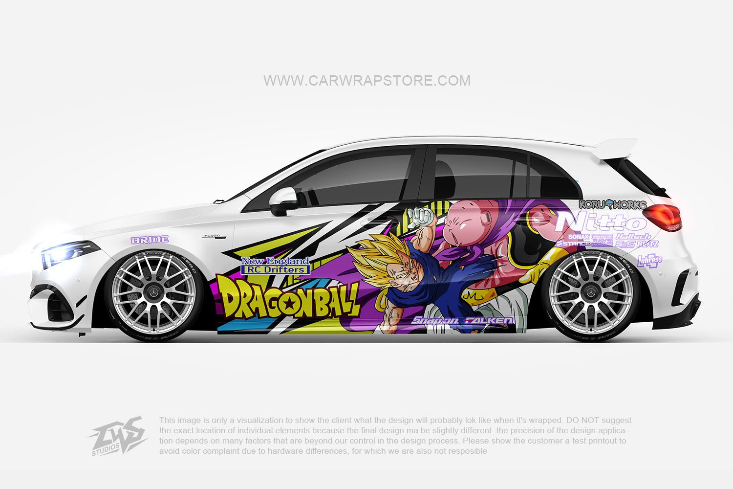 Vegeta Buu Dragon Ball Z【DBZ-10】 - Car Wrap Store