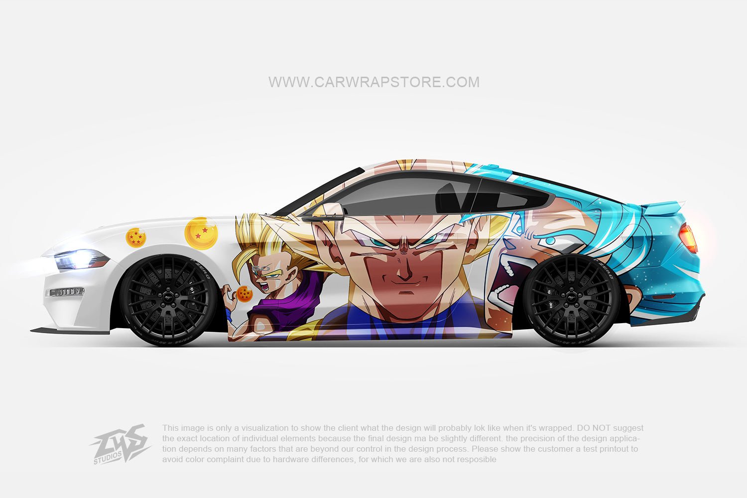 Vegeta Dragon Ball Z【DBZ-14】 - Car Wrap Store
