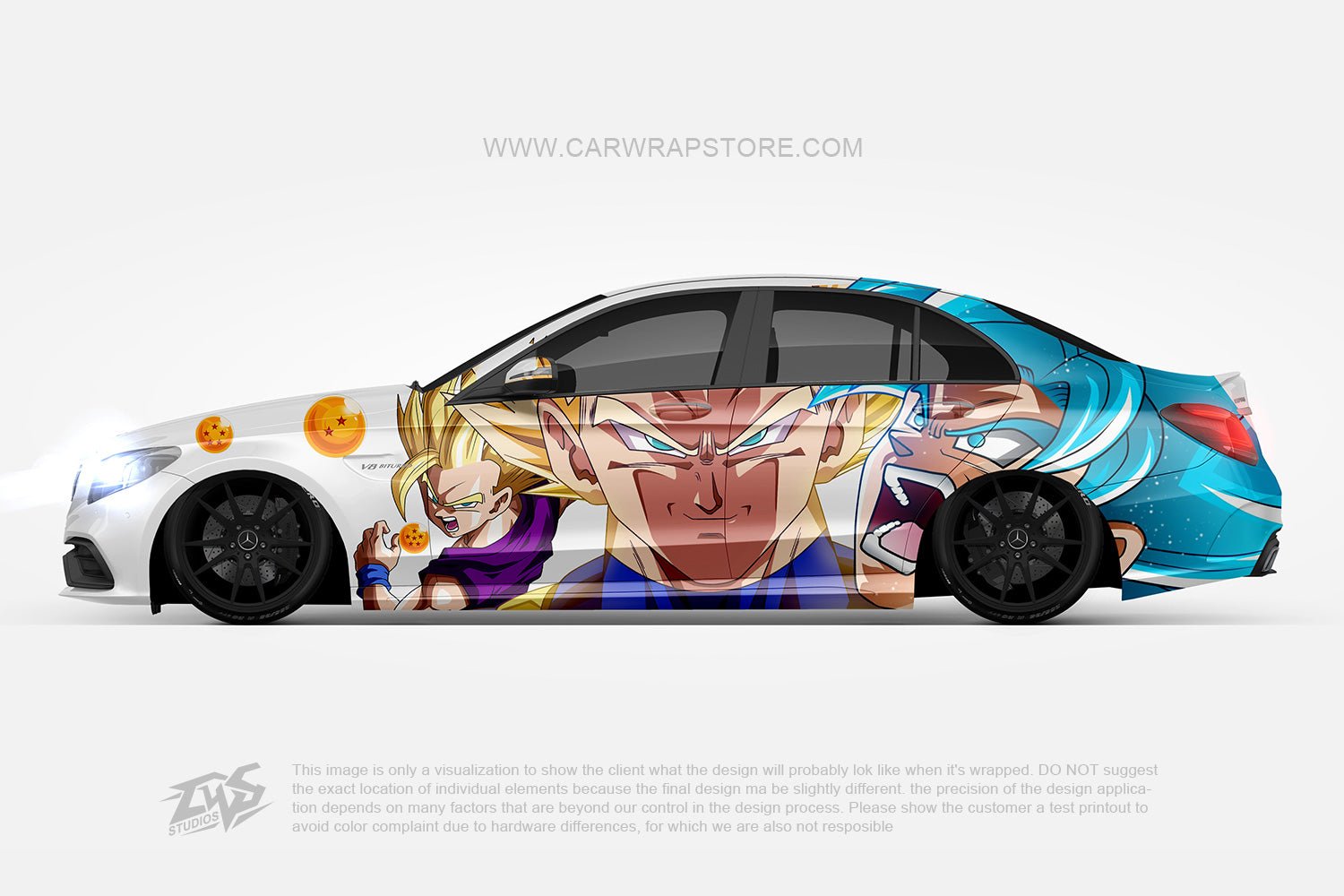 Vegeta Dragon Ball Z【DBZ-14】 - Car Wrap Store