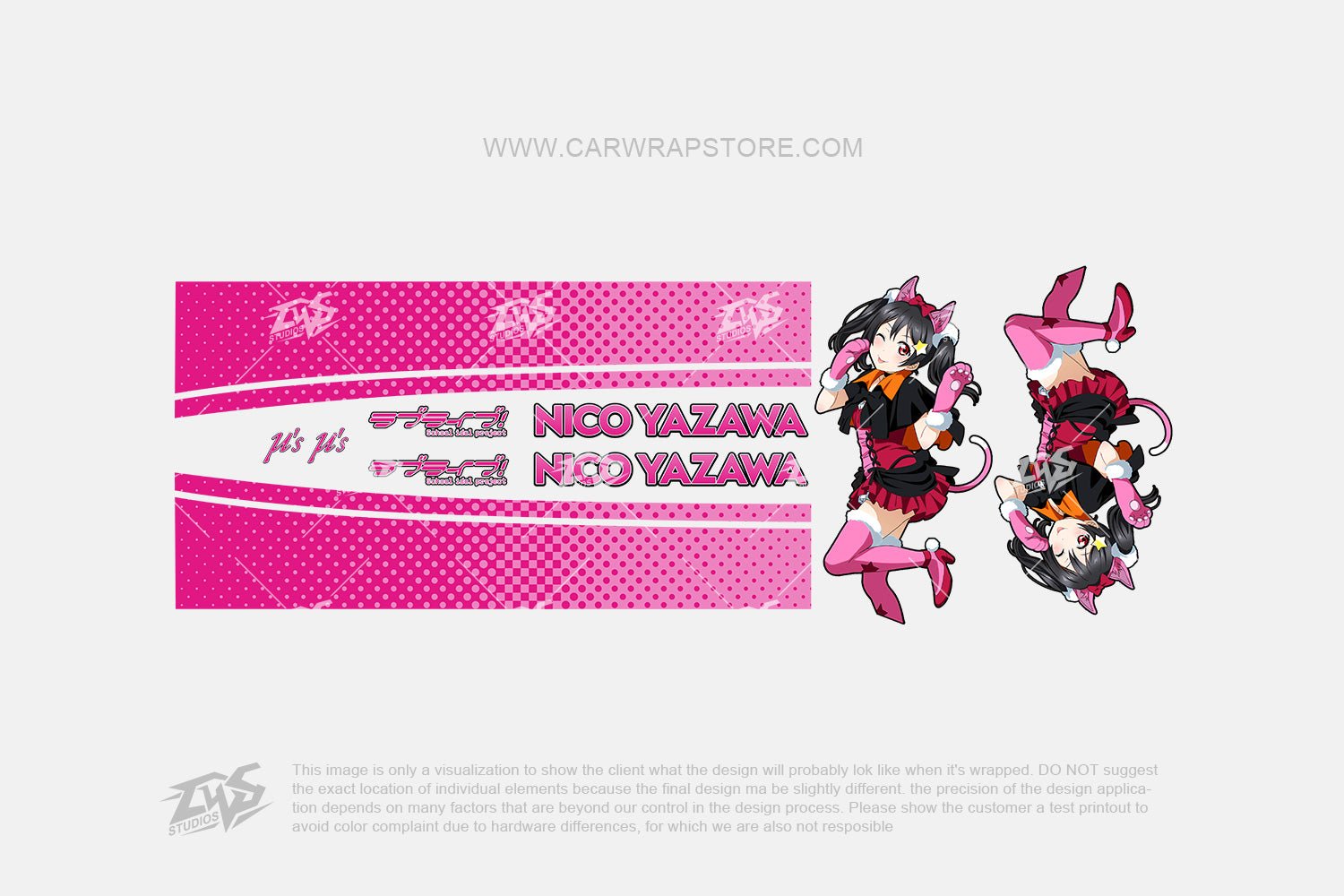 Yazawa Nico LoveLive! Sunshine!【LL-02】 - Car Wrap Store