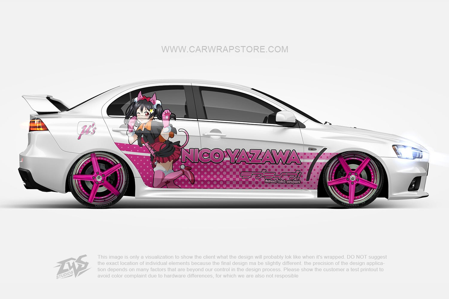 Yazawa Nico LoveLive! Sunshine!【LL-02】 - Car Wrap Store