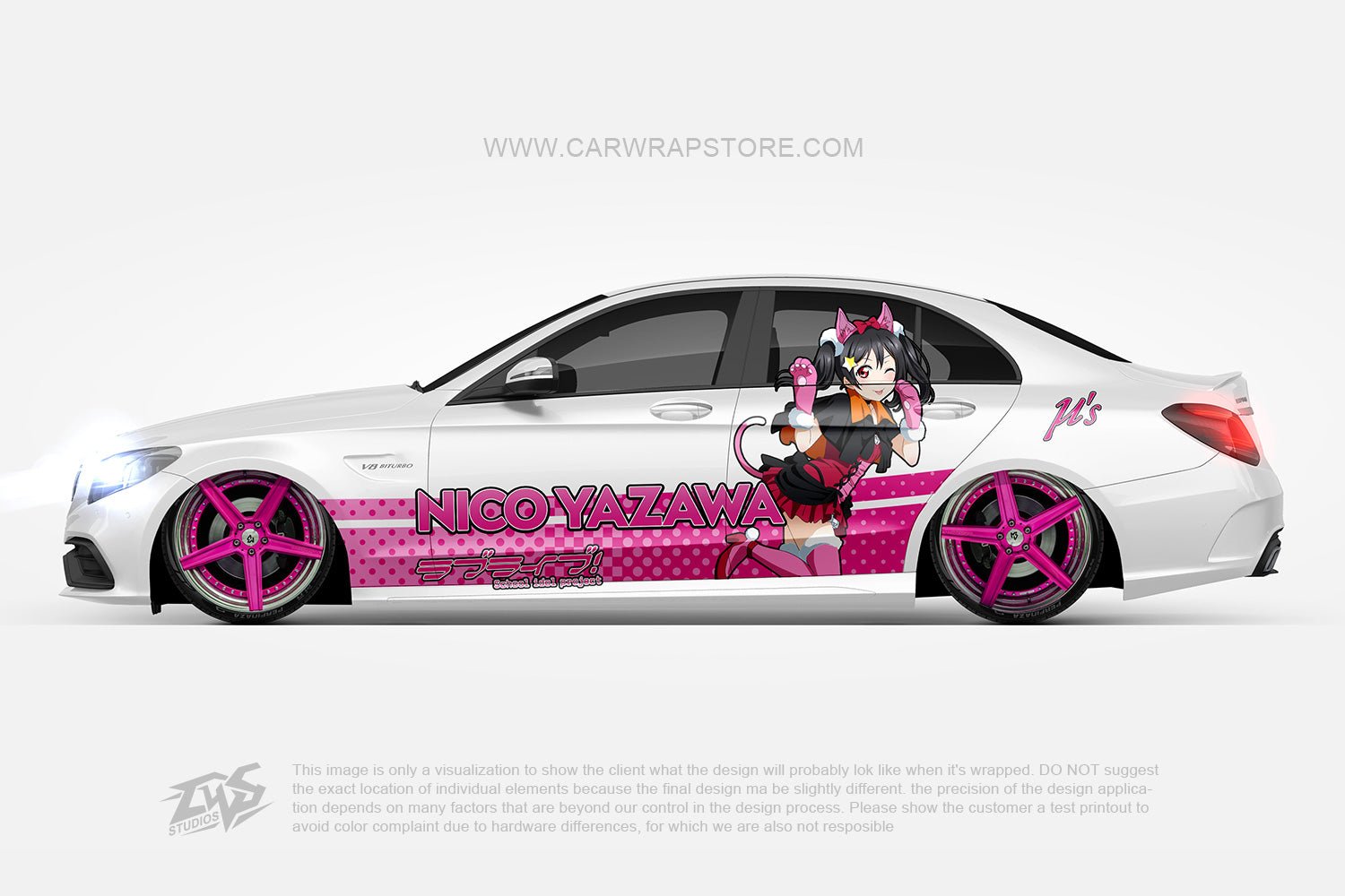 Yazawa Nico LoveLive! Sunshine!【LL-02】 - Car Wrap Store