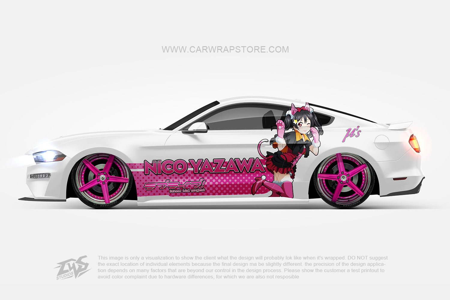 Yazawa Nico LoveLive! Sunshine!【LL-02】 - Car Wrap Store