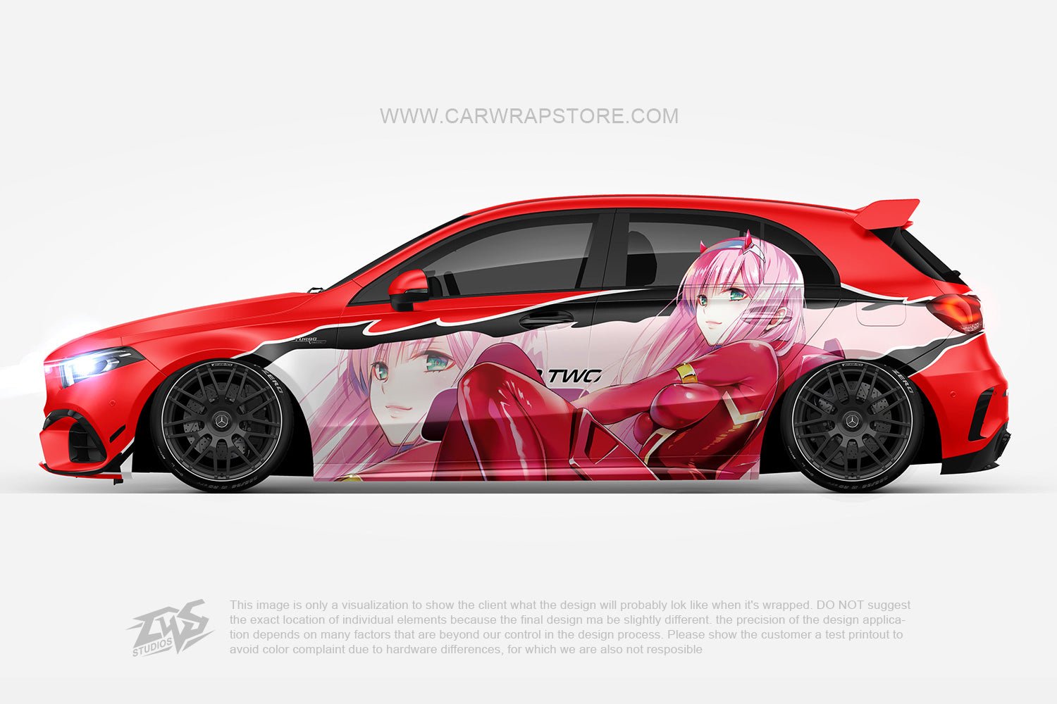 Zero Two DARLING in the FRANXX【002-06】 - Car Wrap Store