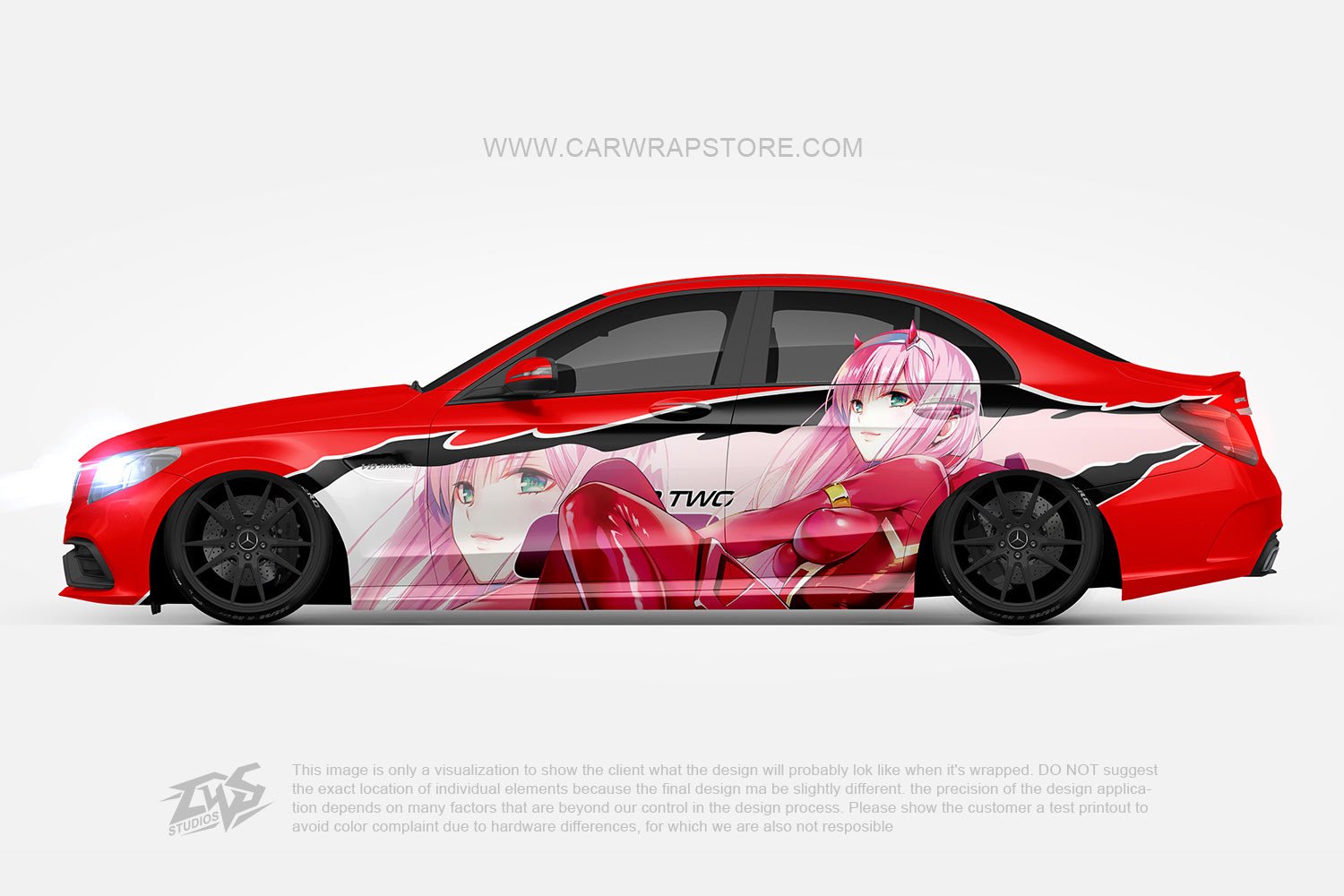 Zero Two DARLING in the FRANXX【002-06】 - Car Wrap Store
