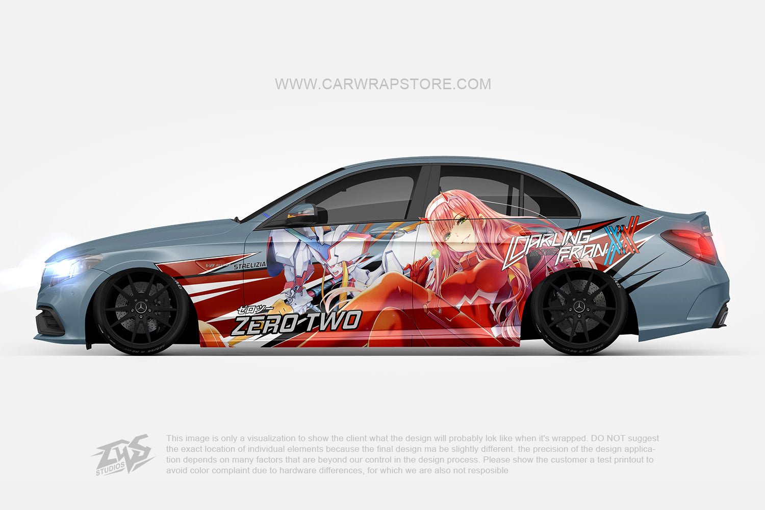 Zero Two DARLING in the FRANXX【002-09】 - Car Wrap Store