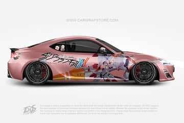 Zero Two DARLING in the FRANXX【002-11】 - Car Wrap Store