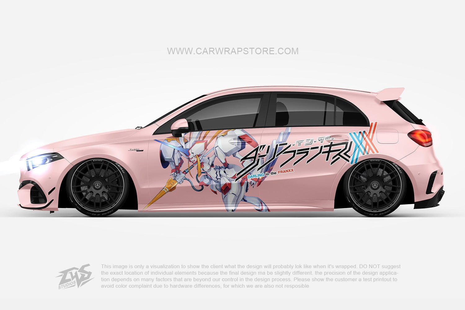 Zero Two DARLING in the FRANXX【002-11】 - Car Wrap Store