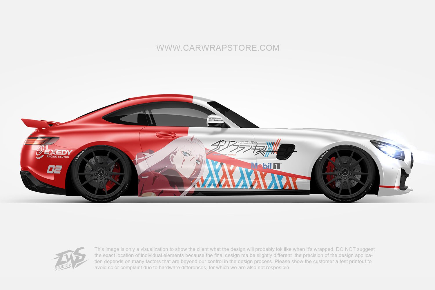 Zero Two DARLING in the FRANXX【002-14】 - Car Wrap Store